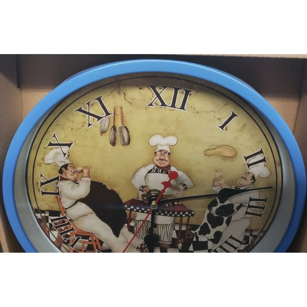 Plastic Wall Clock, (9